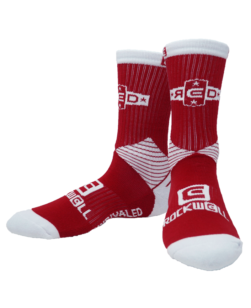 Load image into Gallery viewer, Rockwell Time - R.E.D. Socks
