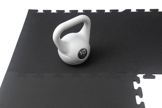 Interlocking Rubber Tiles with Straight Edges & Corners – USA-Made