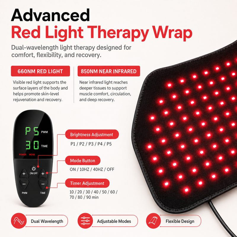 Load image into Gallery viewer, iReliev - FullGlow™ Red Light &amp; Near Infrared Pad - Red Light Therapy
