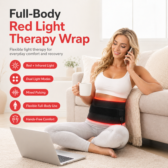 iReliev - FullGlow™ Red Light & Near Infrared Pad - Red Light Therapy