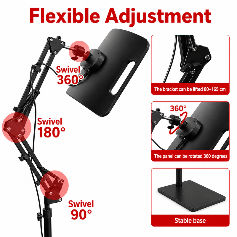 Load image into Gallery viewer, iReliev - FullGlow Red Light &amp; Near Infrared Panel System (104 LEDs) - Red Light Therapy
