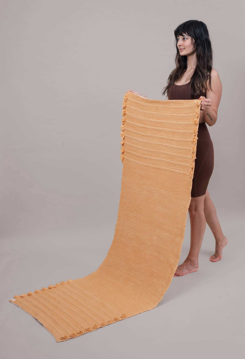 Load image into Gallery viewer, Sunstone - Naturally Dyed Herbal Yoga Mat
