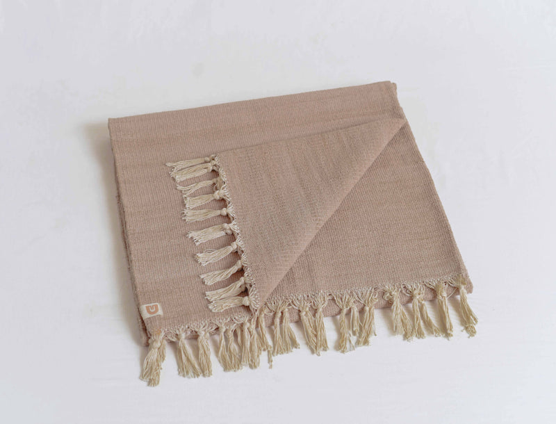 Load image into Gallery viewer, Organic Cotton Yoga Blanket - Naturally Dyed
