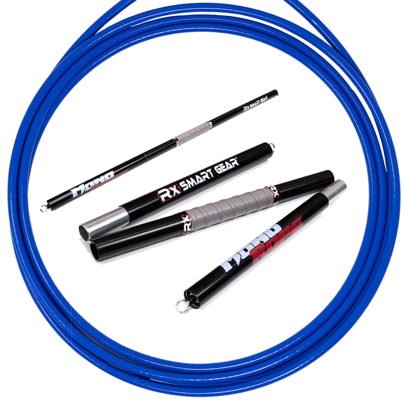Load image into Gallery viewer, RXSG Rx Mono Rope - single-hand adaptive jump rope with aluminum handle
