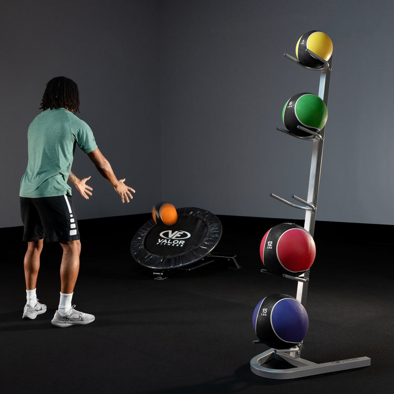 Load image into Gallery viewer, Valor Fitness - Medicine Ball Rebounder Trampoline
