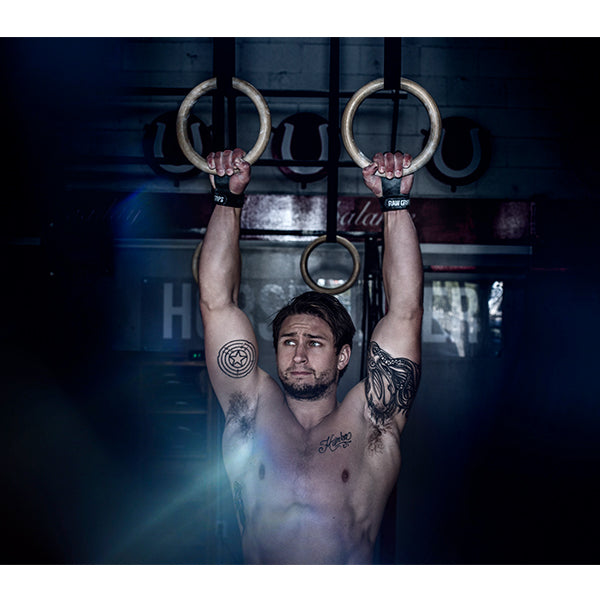 Load image into Gallery viewer, JerkFit - Raw Grips 3.0, Premium Leather Crossfit Gymnastic Grips
