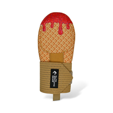 Elite Athletic Gear - Red ice cream sliding mitt