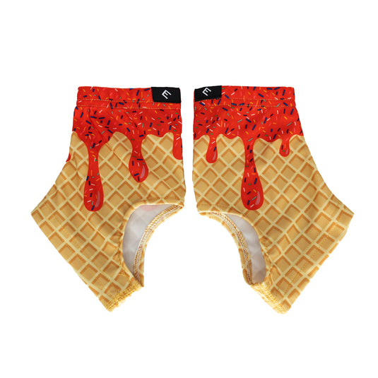 Elite Athletic Gear - Red Ice Cream Cleat Covers