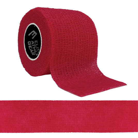 Elite Athletic Gear - Red Self Stick Athletic Tape