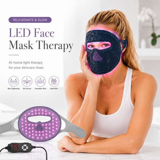 iReliev - Red Light Therapy Mask for Face