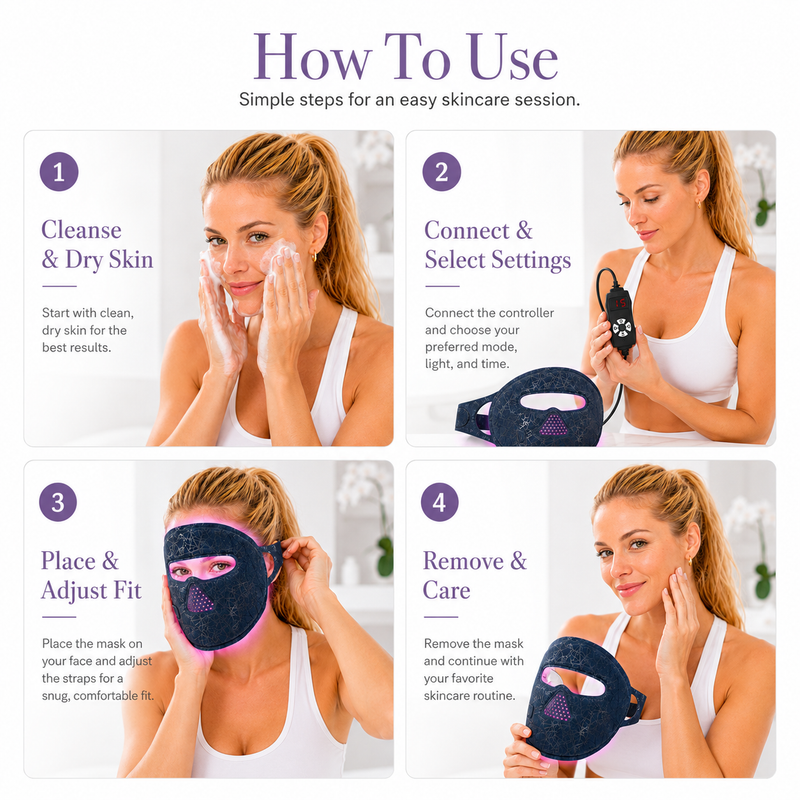 Load image into Gallery viewer, iReliev - Red Light Therapy Mask for Face
