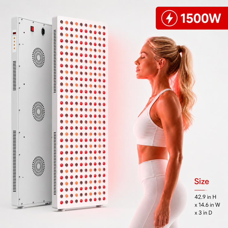 Load image into Gallery viewer, iReliev - Red Light &amp; Near Infrared Therapy Panel, Full Body, 1500W - Red Light Therapy
