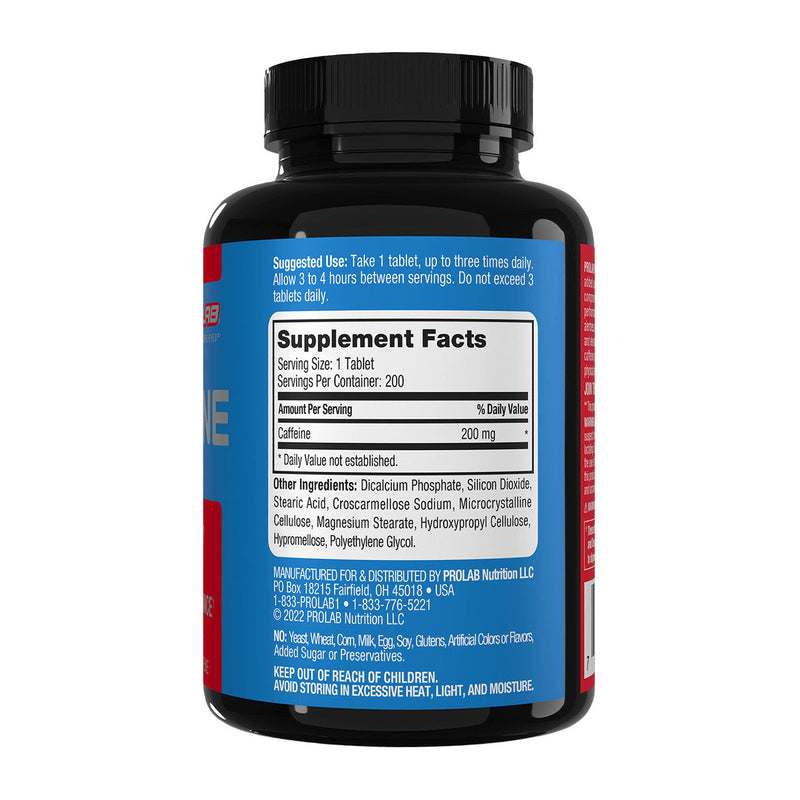 Load image into Gallery viewer, Prolab Nutrition - Caffeine Energy Support, Zero Calories, Reduced Fatigue, Extra Strength Energy 200mg

