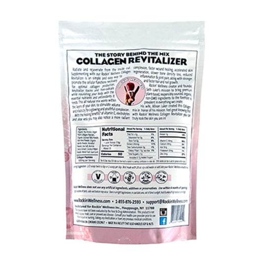 Rockin' Wellness - Vegan Collagen Revitalizer | Bio-Identical Peptide Production System