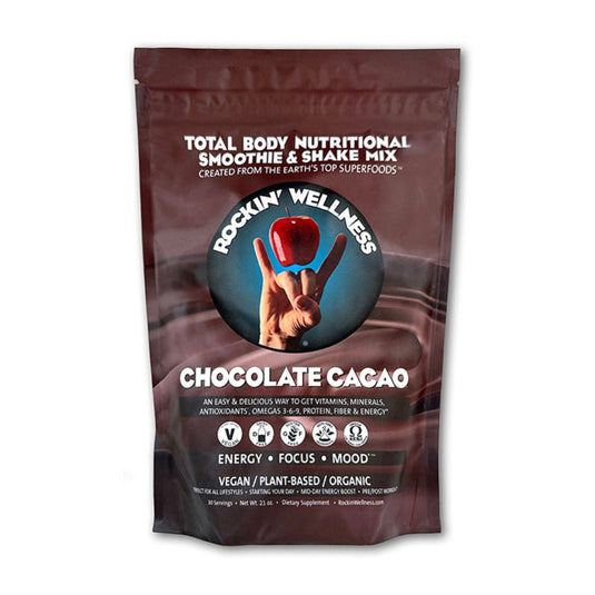 Rockin' Wellness - Chocolate Cacao Nutritional Shake Mix