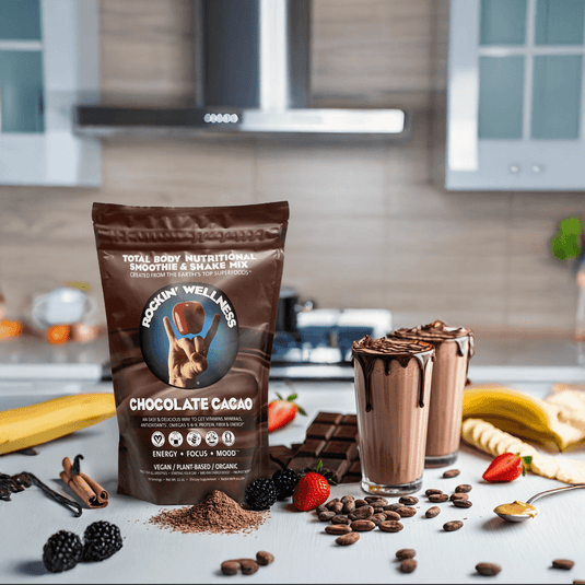 Rockin' Wellness - Chocolate Cacao Nutritional Shake Mix