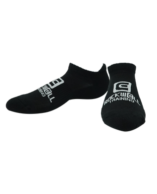 Rockwell Time - Rockwell Training Black Ankle Socks