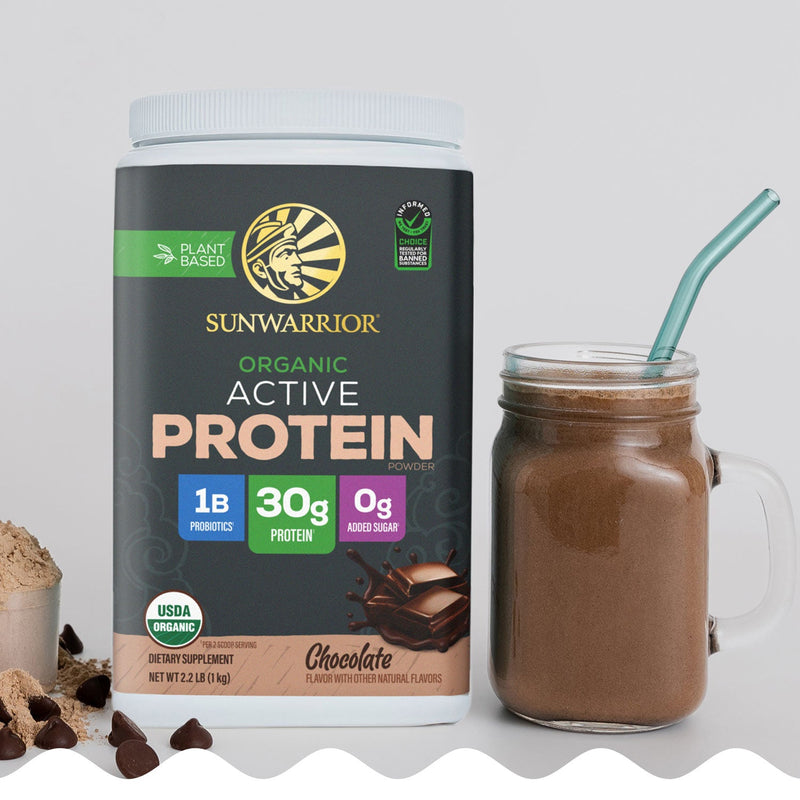 Load image into Gallery viewer, Sunwarrior - Active Protein - Chocolate
