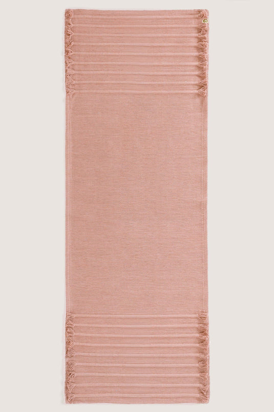 Oko Living - Rose Quartz - Naturally Dyed Herbal Yoga Mat