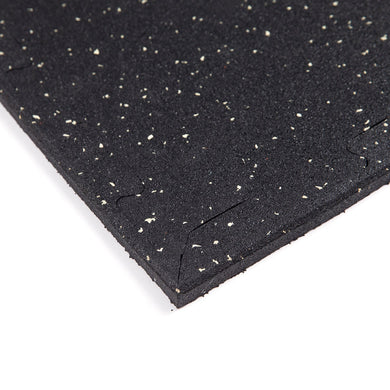 Interlocking Rubber Tiles with Straight Edges – 18 inch - 8mm (Single Tiles) | Made in the USA