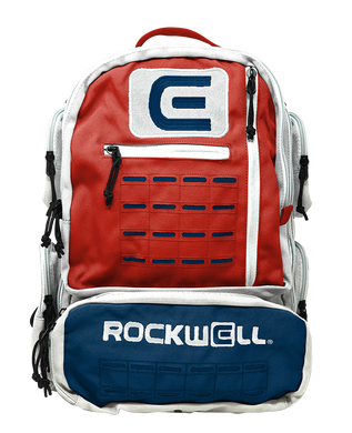 Rockwell Time - Ruck - 26 Liter Deluxe Backpack (Red White & Blue)