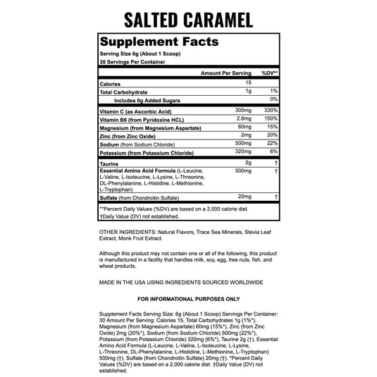 Hydration - Electrolytes + EAAs