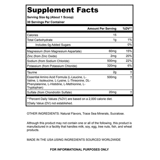 Within You - Within You - In Hydration - Electrolytes + EAAs V2