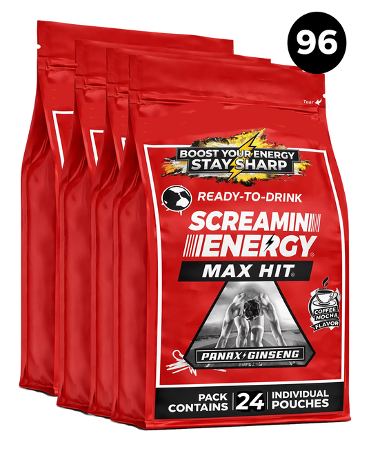 Vital 4U - Screamin Energy Max Hit Coffee Mocha
