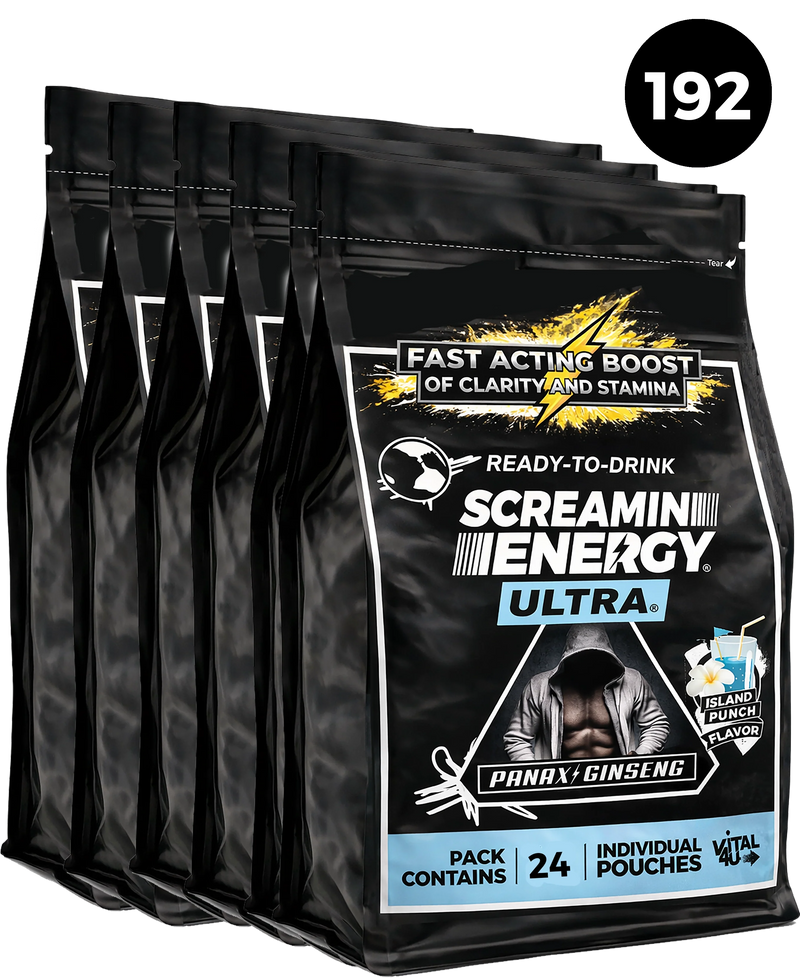 Load image into Gallery viewer, Vital 4U - Screamin Energy Ultra Island Punch - Vitamins &amp; Supplements
