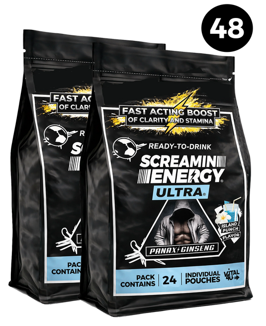 Screamin Energy Ultra Island Punch Energy Pouch | Vital 4U