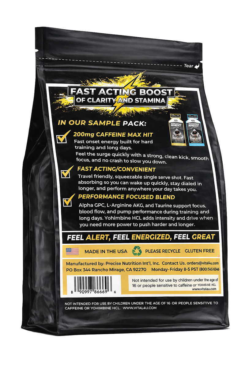 Load image into Gallery viewer, Vital 4U - Screamin Energy Ultra Sample Pack - 6 Pouches
