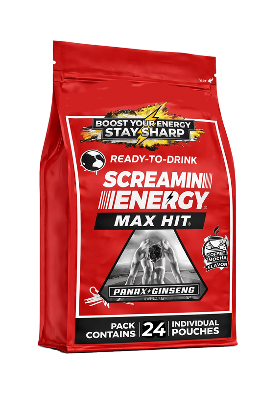 Vital 4U - Screamin Energy Max Hit Coffee Mocha