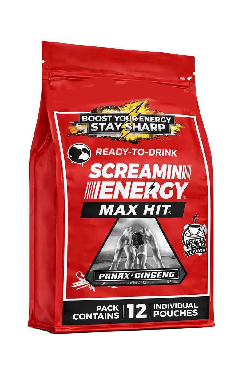 Load image into Gallery viewer, Vital 4U - Screamin Energy Max Hit Coffee Mocha
