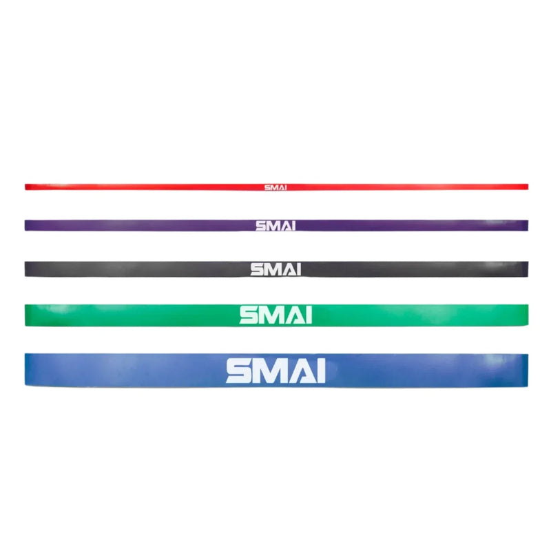 Load image into Gallery viewer, SMAI - Rubber Resistance Bands - Set of 5
