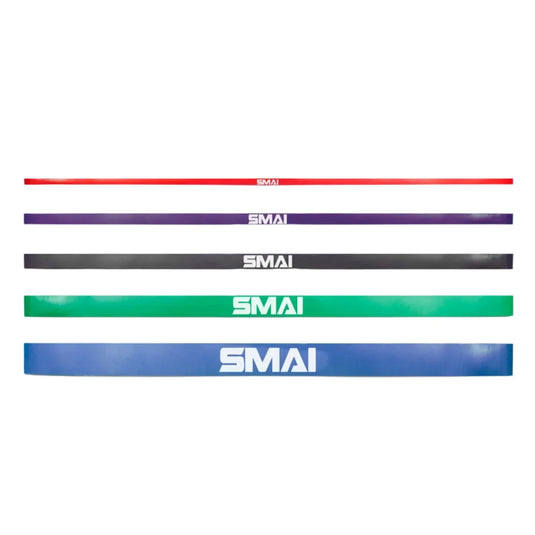 SMAI - Rubber Resistance Bands - Set of 5