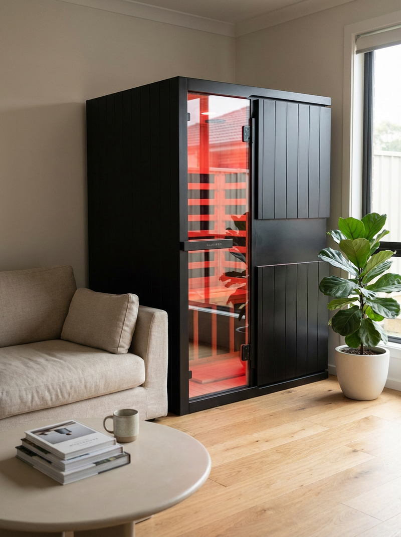 Load image into Gallery viewer, Saunabox - Solara 2-Person: Full Spectrum Infrared Sauna
