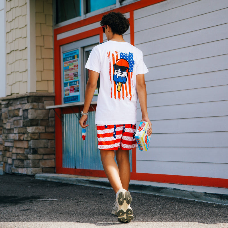 Load image into Gallery viewer, Elite Athletic Gear - USA Flag Ice Cream Shorts
