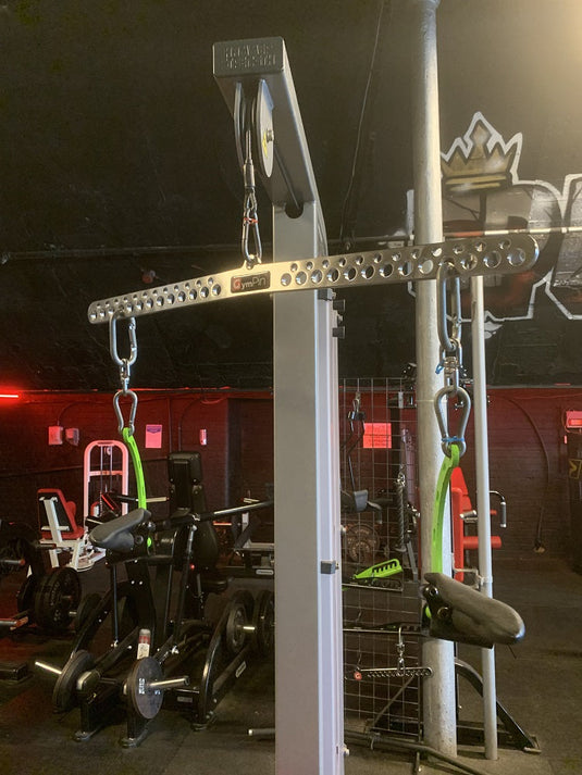 Stainless Steel LITE D-HANDLE BAR 20" by GymPin