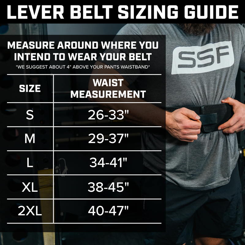Load image into Gallery viewer, Lever Powerlifting Belt (10mm)
