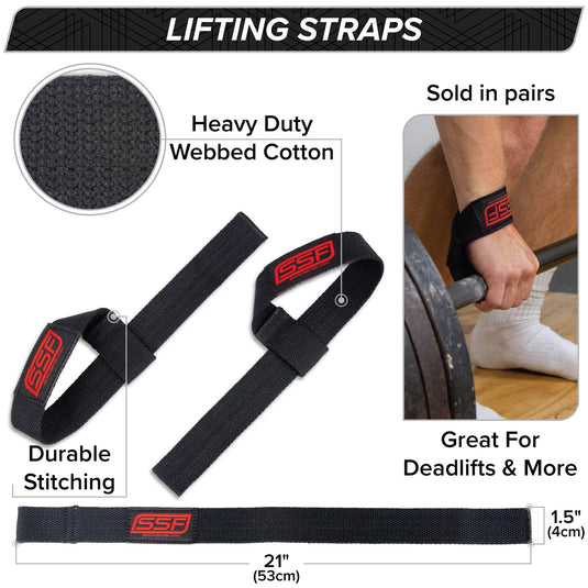 Serious Steel Fitness - Basic Lifting Straps