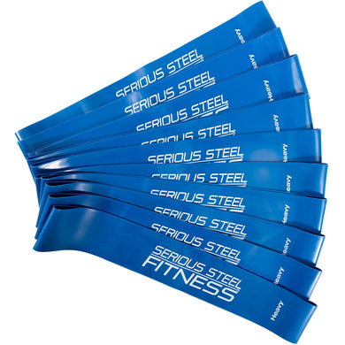 Serious Steel Fitness - Mini loops resistance bands- 10 packs