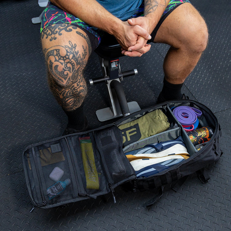 Load image into Gallery viewer, Serious Steel Fitness - PRO Mini Divider Backpack (26L)

