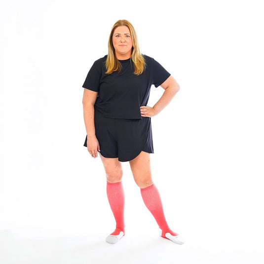 Pro Compression - Marathon wide-calf, just peachy