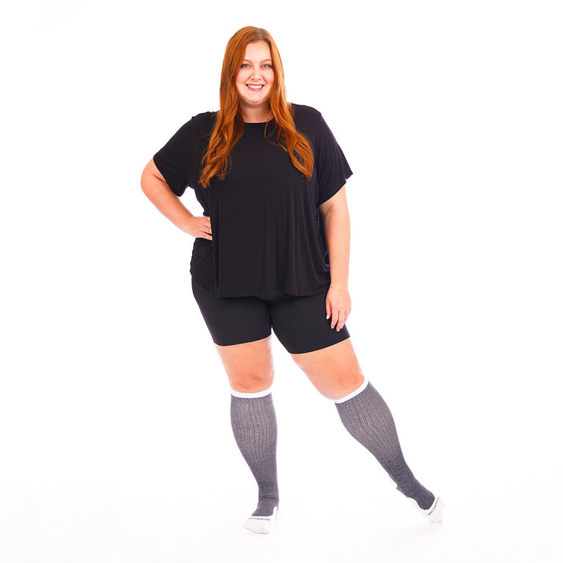 Load image into Gallery viewer, Marathon Wide-Calf, Heather Slate
