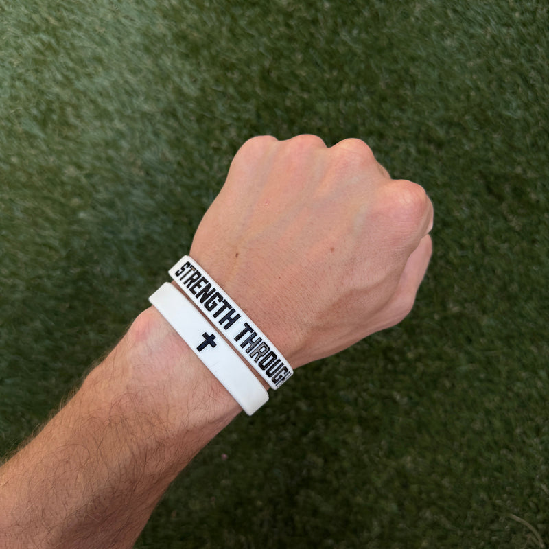 Load image into Gallery viewer, Elite Athletic Gear - STRENGTH THROUGH CHRIST Wristband
