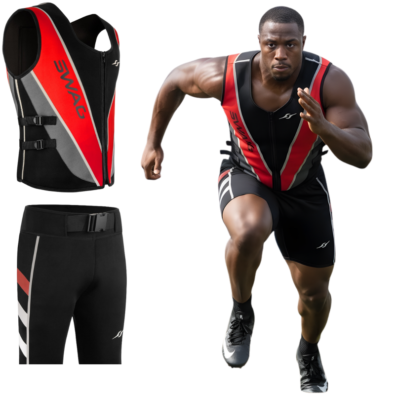 Load image into Gallery viewer, HoopsKing - S.w.a.g. Strength Suit | Adjustable Weighted Vest &amp; Shorts
