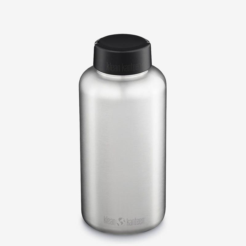 Load image into Gallery viewer, 64 oz Wide Water Bottle with Loop Cap
