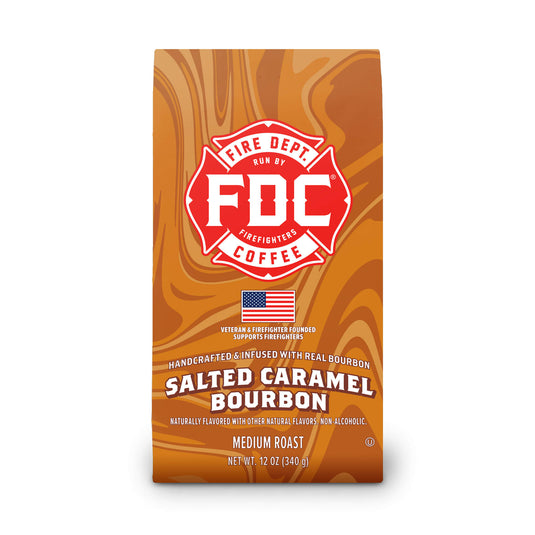 Fire Department Coffee - Salted Caramel Bourbon Infused Coffee