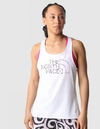 Load image into Gallery viewer, The North Face - The North Face Women&#39;s Flight Series™ Weightless Tank - Tnf White/Lavender Fog Fernando Elvira Collab Print
