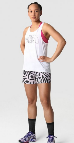 Load image into Gallery viewer, The North Face - The North Face Women&#39;s Flight Series™ Weightless Tank - Tnf White/Lavender Fog Fernando Elvira Collab Print
